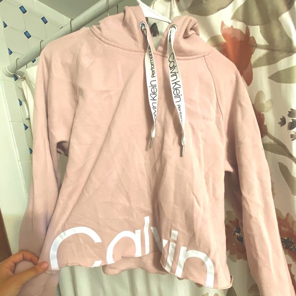 Calvin Klein cropped sweatshirt